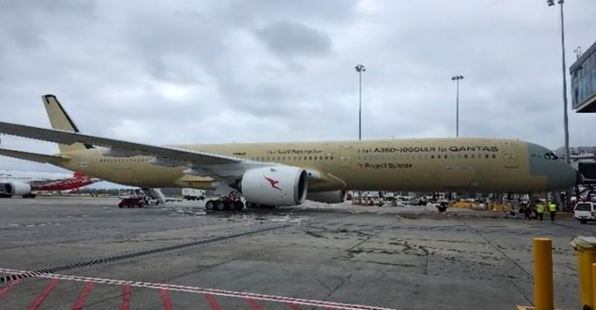 Qantas'ın "Project Sunrise" Hayali Gerçek Oluyor: A350-1000ULR Avustralya'da
