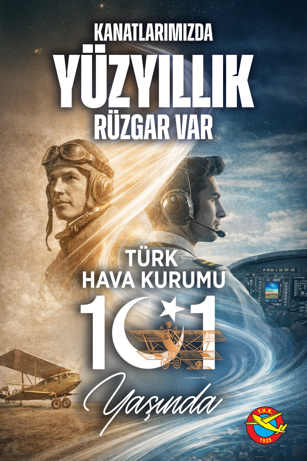 Türk Hava Kurumu 101 Yaşında: Türk Havacılığının Asırlık Gücü Yeni Yüzyıla Giriyor