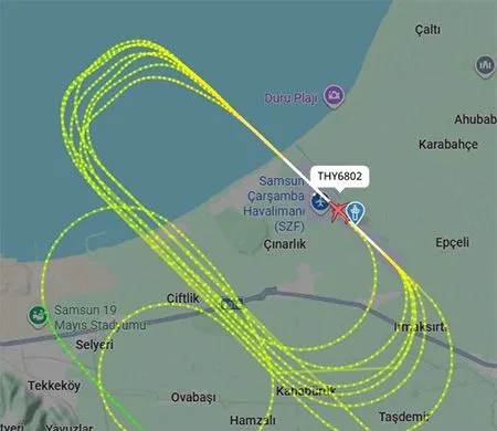 THY'nin Sınavları Samsun'da Devam Ediyor.