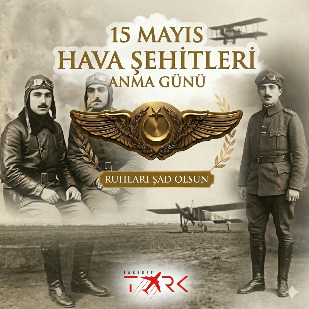 Gökyüzünün Ölümsüz Kahramanları: 15 Mayıs Hava Şehitlerini Anma Günü
