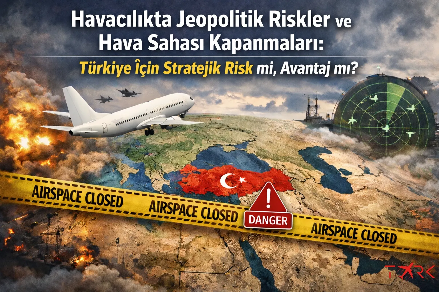 ANALİZ HABER | Havacılıkta Jeopolitik Riskler ve Hava Sahası Kapanmaları